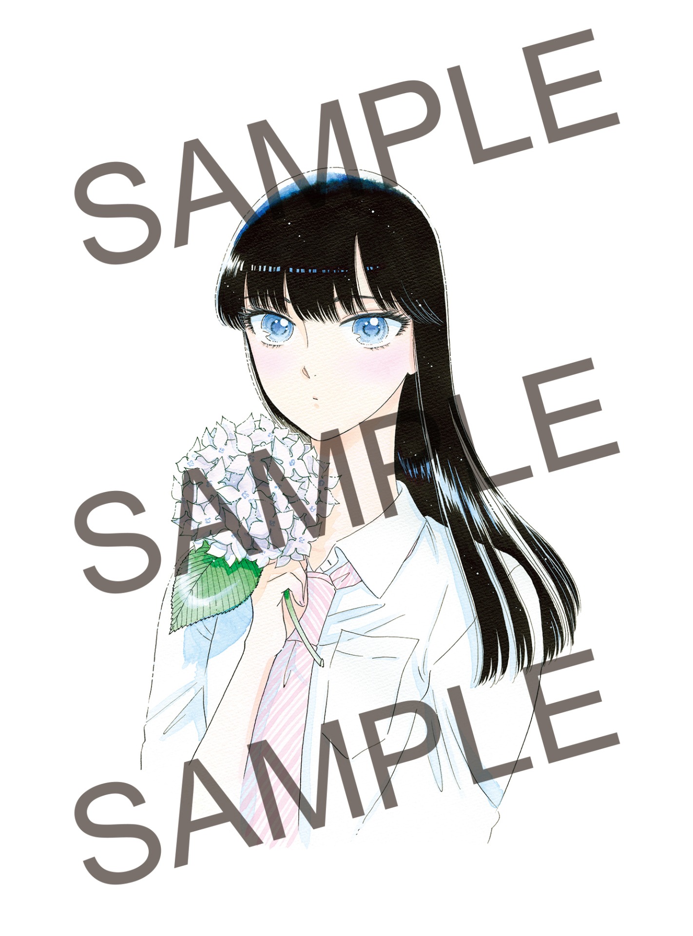 「恋は雨上がりのように」のBlu-ray / DVD BOX上巻ジャケットイラスト。