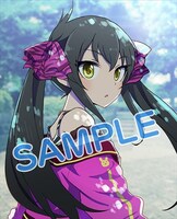 応援店特典：描き下ろしブロマイド（的場梨沙）。応援店については公式サイトにて確認を。