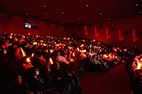 「劇場版 マジンガーZ ／ INFINITY」キャスト舞台挨拶付き大“Z”叫応援上映会の様子。