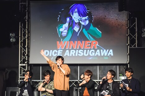「『ヒプノシスマイク -Division Rap Meeting-』ニコ生公開生放送×CDリリース記念イベント」の様子。（Photo by 粂井健太）