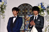 左から平岡祐太、山田裕貴。