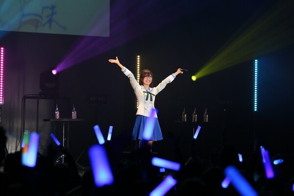 青山勇気 元気役の石田晴香 アニメ チアフルーツ イベント ディファ有明に聖果戦士ヒナネクター参上 画像ギャラリー 6 10 コミックナタリー 青山勇気 元気役の石田晴香 アニメ チアフルーツ イベント ディファ有明に聖果戦士ヒナネクター参上 画像ギャラリー 6 10 コミックナタリー