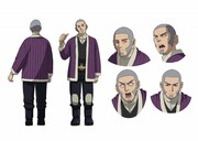 白石由竹の設定画。