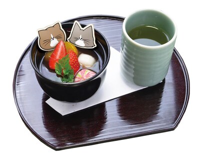 「ぽんたとアルフのぬくぬくぜんざい」