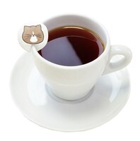 「どっちがでるかな!? ぽんたとアルフのルーレットティー」のぽんたバージョン。イラスト入りシュガーは、どちらが出るかはランダムになる。