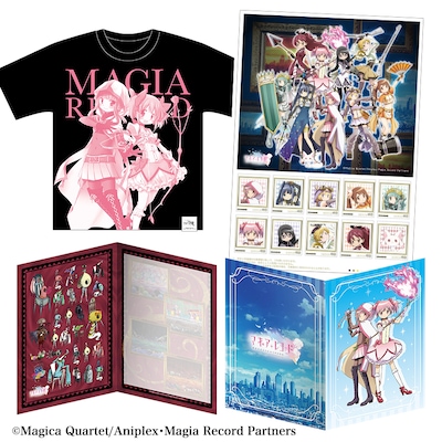 「マギアレコード 魔法少女まどか☆マギカ外伝」のフレーム切手セット