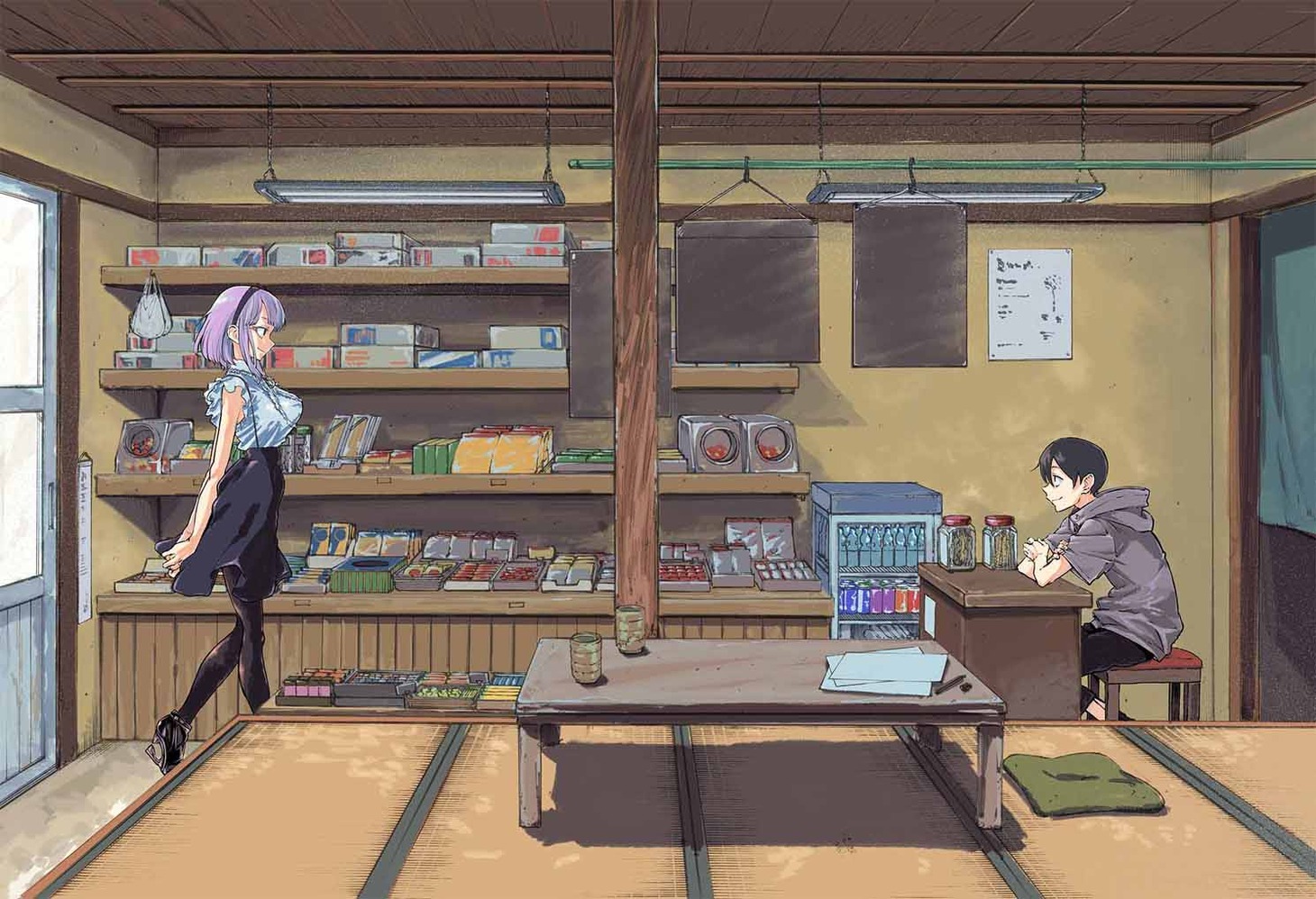 「だがしかし」カット