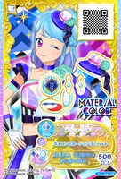 「データカードダス アイカツスターズ！」のカード。