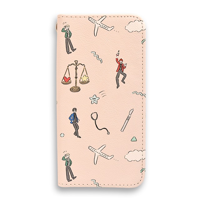 「BOOK iPhoneケース」のDRAMATIC STARSモデル。