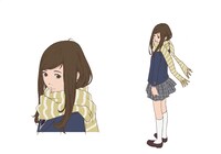 彼女のキャラクタービジュアル。