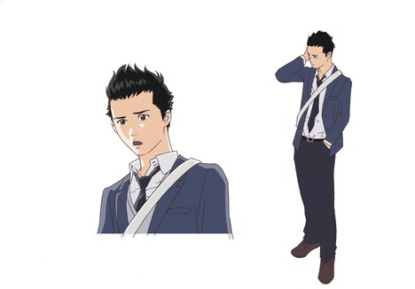 彼氏のキャラクタービジュアル。