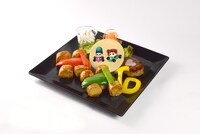 「花京院典明 vs テレンスTダービーの“F-MEGA”プレート」