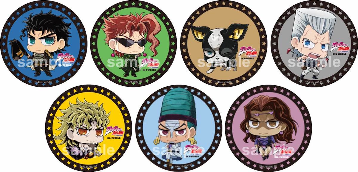 DIO コレクション缶バッジ 週刊少年ジャンプ展 ジョジョの奇妙な冒険