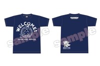 「けものフレンズぱびりおん」オリジナルTシャツのイメージ。