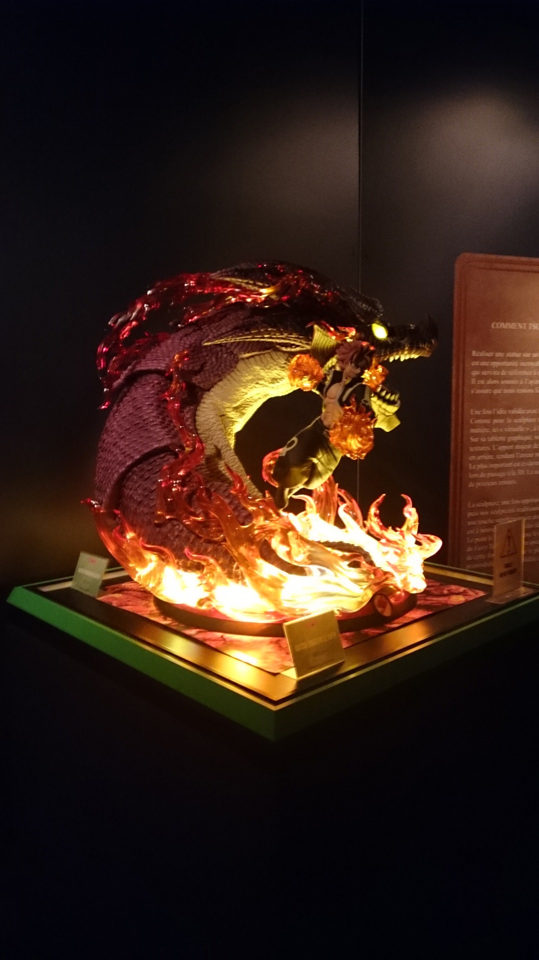 「『フェアリーテイル』展」の様子。