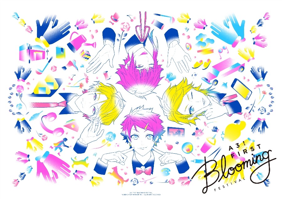 「A3! FIRST Blooming FESTIVAL」メインビジュアル