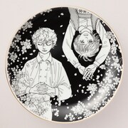 「エドガー&アラン~春の夢~」の絵皿。