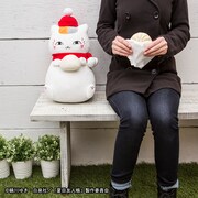 「一番くじ 夏目友人帳~ニャンコ先生とぬくぬくびより~」グッズの使用イメージ。