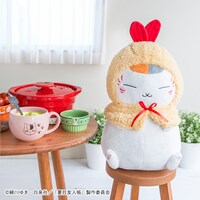 「一番くじ 夏目友人帳～ニャンコ先生とぬくぬくびより～」グッズの使用イメージ。