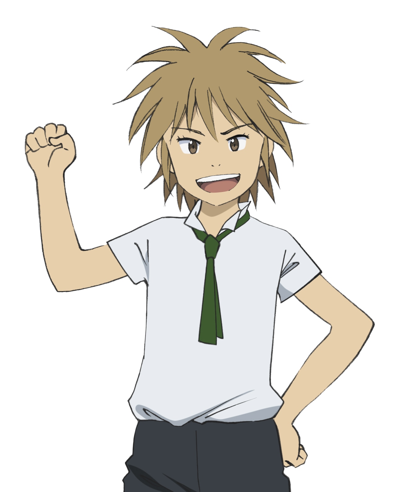 一ノ瀬海（小学生）のキャラクタービジュアル。