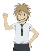 一ノ瀬海(小学生)のキャラクタービジュアル。