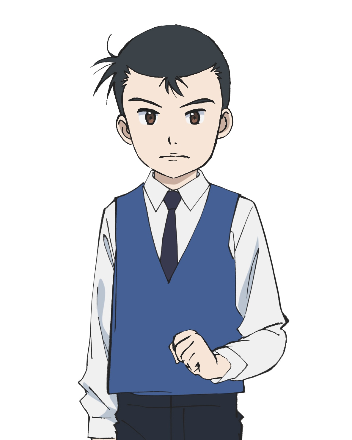 雨宮修平（小学生）のキャラクタービジュアル。
