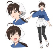 千家しのぶの設定画。