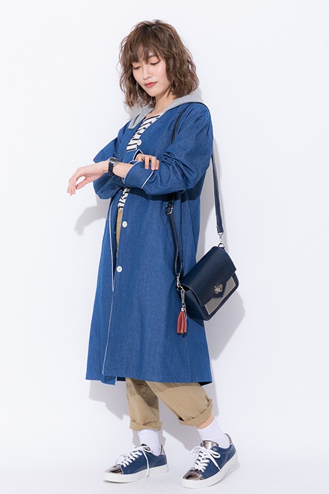 ランサーモデルの着用例。