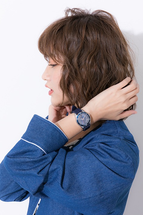 ランサーモデルの着用例。