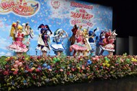 「HUGっと！プリキュア」「映画プリキュアスーパースターズ！」合同会見の様子。