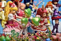 「HUGっと！プリキュア」「映画プリキュアスーパースターズ！」合同会見の様子。
