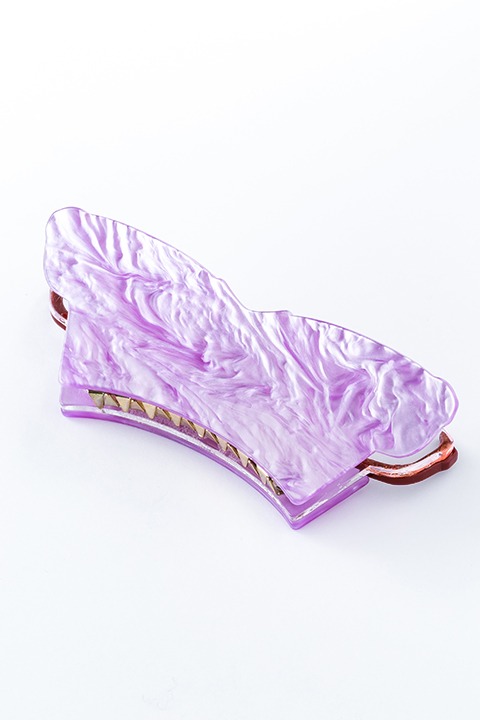 暁美ほむらモデルのヘアクリップ。