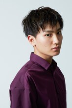 北見氷雨役の金子大地。