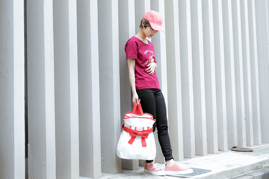 佐倉杏子モデルの着用例。