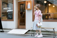 「魔法少女まどか☆マギカ」鹿目まどかモデルの着用例。