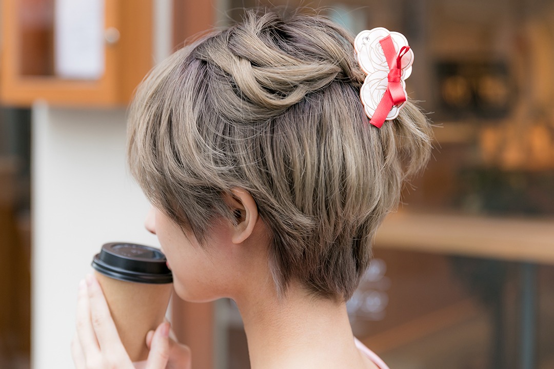 「魔法少女まどか☆マギカ」鹿目まどかモデルの着用例。