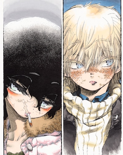 「オルガとイリ」のカラーカット。