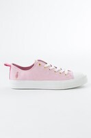 「魔法少女まどか☆マギカ」鹿目まどかモデルのスニーカー。