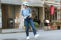 美樹さやかモデルの着用例。