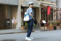 美樹さやかモデルの着用例。