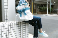 美樹さやかモデルの着用例。