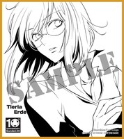 「高河ゆん描き下ろし複製ミニ色紙4枚セット」