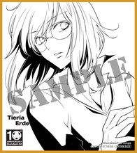 「高河ゆん描き下ろし複製ミニ色紙4枚セット」
