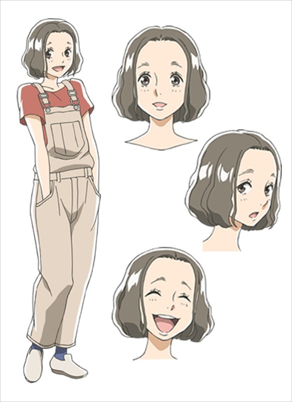 轟信恵のキャラクタービジュアル。