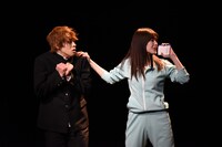 舞台「おおきく振りかぶって」ゲネプロの様子。