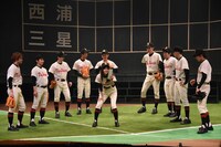 舞台「おおきく振りかぶって」ゲネプロの様子。