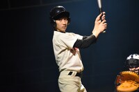 舞台「おおきく振りかぶって」ゲネプロの様子。