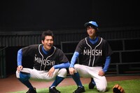 舞台「おおきく振りかぶって」ゲネプロの様子。