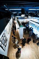 「第45回アングレーム国際漫画フェスティバル」のメイン会場にて行われた展覧会の様子。