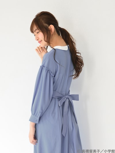 「天道あかねイメージワンピース」着用例。